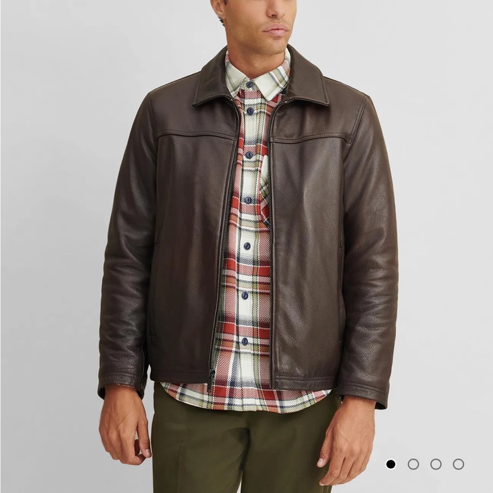 Wilson’s Leather Brown Leather Jacket